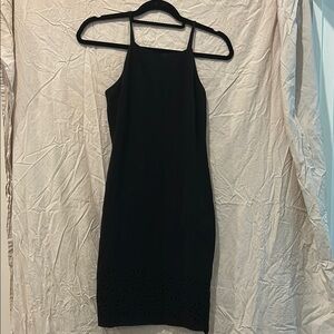 Banana Republic Black Sheath Mini Dress